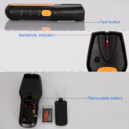 Wall-mounted Metal Detector Wall Scanner Suitable for Detecting Metal and Non-metal AC Wiring Sensors with Audible Alarm