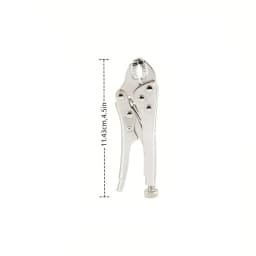 4.51 in. Curved Jaw Locking Pliers Mini Locking Pliers 4 Inch Locking Pliers For DIY Hand Repair Tools