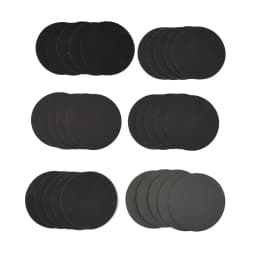 30 PCS Sandpaper Set Silicon Carbide Wet/Dry Sand Paper 3 Inch 75mm Polishing Sanding Discs 320/400/600/800/1000/1500 Grit