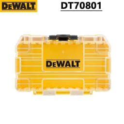 DEWALT DT70801 Original Parts Box Storage Box Removable Tray Tough Case Storage Case Plastic Multifunctional Stackable Tool Box