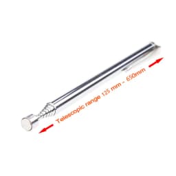 Telescopic Adjustable Magnetic Pick-Up Tools Magnetic Telescopic Magnet Grip Long Pen Telescopic Magnet Stick with LED Light