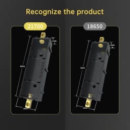 21700 18650 Battery Holder Storage Solder-free Lithium Battery Storage Box Power Bank Case DIY Splicable Battery Slot