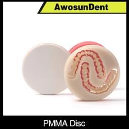 Dental Multilayer PMMA Block 98*10-25MM Open System for CAD/CAM Dental Laboratory Dental Resin Dentist Denture Material