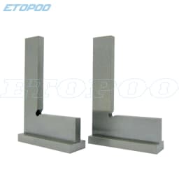 Stainless Steel 90 Degree Miter Angle Corner Ruler Wide Base Gauge Measuring Tools DIN875/2 Standard With Stop