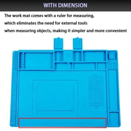 Silicone Heat Insulation Pad Remove solder pad ESD AntistaticHigh temperature resistance Phone Motherboard Repair Working Pad
