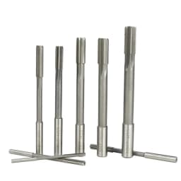 HSS H7/H8 Machine Reamer 1mm-20mm, Used for Deburring and Expanding Holes in Steel, Copper, and Aluminum Metals