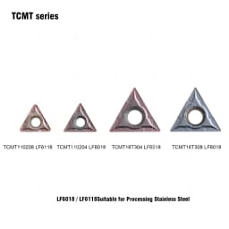 DESKAR 100% Original TCMT110204 TCMT110208 TCMT16T304 TCMT16T308 LF6018 Lathe Cutting Inserts Turning Tools For Stainless Steel