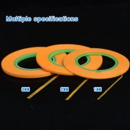 3/4/9 Rolls Model Masking Tape Fine Line DIY Cover Tape for Gundam Hobby Model Paint Tool 1/2/3/6/8/10/12/15/18/20/24/30mm