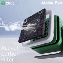 2UUL Aiolos Smoke Extracting Fan with Lighting Function for Mobile Phone Maintenance Motherboard Welding Repair Cooling Fan