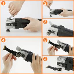 Multi Tool Blades Oscillating Saw Blade Multi-Function Saw Saw Blade Renovator Multi Cutter Blade For Wood Metal Plastic Cutting