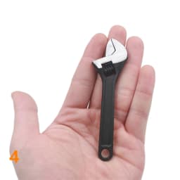 Mini 2.5/4 Inch Adjustable Spanner Open-End Wrench Tools Small Wrench Portable Key Tool Set Can Be Carried With You