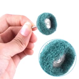 5pcs Mini Drill Abrasive Brush Nylon Buffing Polishing Wheel Dremel Rotary Hand Tool Accessories Set Rust Remover