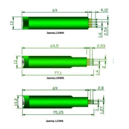 1.27MM 1.5MM 2.00MM 2.54MM 2P 3P 4P 5P 6P 8P PCB Test Stand Burning Clip Pin Fixture Debug Download Program ARM JTAG Probe Tools