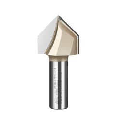 ARDEN Carbide 90 Degree V Bit 1/4" 1/2" Shank V-groove Slotting Router Bit Woodworking Chamfering 3D Engraving for MDF Hardwood