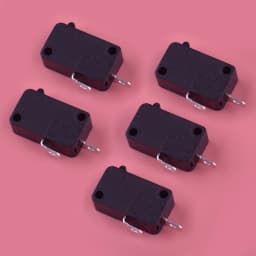 5Pcs Micro Switch 2Pins for Air Fryer XL Power XL Vortex KW7-0 16A 125V Kitchen Microwave Oven Welding Gun Induction Cooker