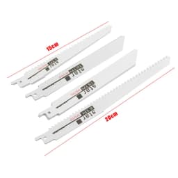 STONEGO 10PCS Reciprocating Saw Blade Jig Saw Blades For Wood/Metal Cutting Woodworking Tools Stonego Power Tool Accessories