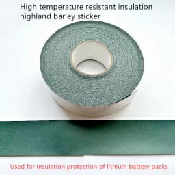 5 Meters/Roll 18650 21700 Lithium Battery Pack Insulation Sticker, Highland Barley Paper Wrapped With Adhesive Backing