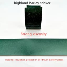 5 Meters/Roll 18650 21700 Lithium Battery Pack Insulation Sticker, Highland Barley Paper Wrapped With Adhesive Backing