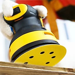 125mm 5 Inch 8 Holes Yellow Sandpaper, Sanding for Discs Grinder Car Woodworking Metal Grinding Disc Abrasive Polishing Tool