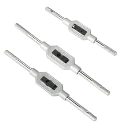 Adjustable Tap Wrench for Thread Tap Handle Steel Hand Taps Holder Tapping Reamer Tools Tapping Tools