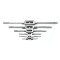 Adjustable Tap Wrench for Thread Tap Handle Steel Hand Taps Holder Tapping Reamer Tools Tapping Tools
