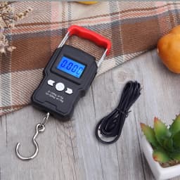 50Kg/5g Portable Scales LCD Digital Fishing Hanging Scale Luggage Suitcase Baggage Weight Travel Scales Electronic Weight Tool