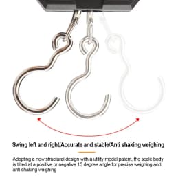50Kg/5g Portable Scales LCD Digital Fishing Hanging Scale Luggage Suitcase Baggage Weight Travel Scales Electronic Weight Tool