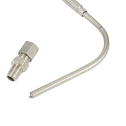 1250 °C Degree High Temperature Sensor Thread EGT Stainless Steel Probe K Type 1m Thermocouple Tube Temperature Controller