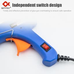 JCD 20W Hot Melt Glue Gun DIY Mini Household Industrial Guns Heat Temperature Electric Repair Tool with 20Pcs 7mm Glue Sticks