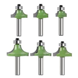 Wood Router 8mm Shank Straight End Mill Trimmer Cleaning Flush Trim Corner Round Cove Box Bits Tool Milling Cutter New