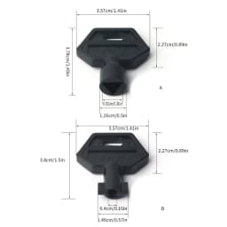 2025 New Versatile Inner Wrench Corrosion Resistant WrenchHandy Wrench Key for Automotive Furniture Electronic Maintenance