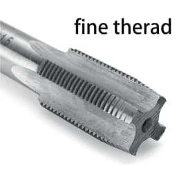2pcs Hss Machine Screw Thread Taps Right Hand Machine Straight Fluted Fine Thread Metric Connector Hand Tap M12 M14 M16 18 M20