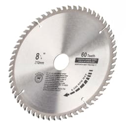 XCAN Circular Saw Blade Diameter 210mm Teeth 24T 48T 60T 80T Wood Cutting Disc Carbide Tipped TCT Saw Blade Woodworking Tools