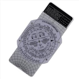 E6B Flight Computer Aviation Plotter Circular Slide Rule Used in Aviation Flight Training Pilot Training, Internships