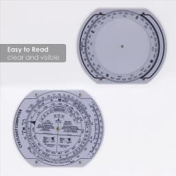 E6B Flight Computer Aviation Plotter Circular Slide Rule Used in Aviation Flight Training Pilot Training, Internships