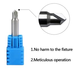 Carbide Dimple Cutter 90° 95° 100° milling cutter for Vertical Key cutting Machine to duplicate key Locksmith Tools