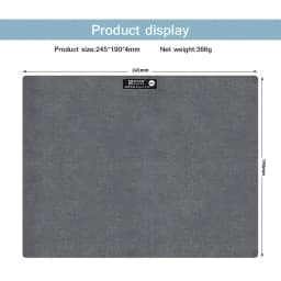 AMAOE M81 Working Mat or Mobile Phone Repair Anti-static Synthetic Stone High Temperature Resistant Workbench Table Pad