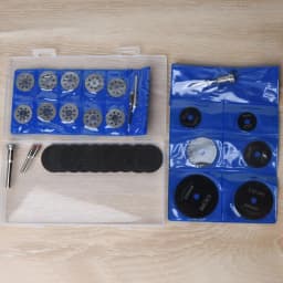 Cutting Discs for Dremel Rotary Tool, 3 Different Saw Blades ,Cutting Wood/Metal/Plastic/Glass/Stone and Make DIY Craft