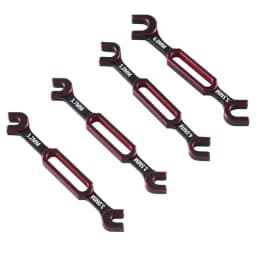 4Pcs/Set Wrench 3/3.2/3.5/3.7/4/5/5.5/6mm Turnbuckle Nut Ball End Joint Remover Universal Tool For RC Car Accessory Repair Tools