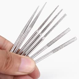 Diamond Coated Tipped 0.4-3mm Drill Bit for Tile Jewellery Glass Drilling Hole Needle Jade Agate Amber Jade Stone Drill