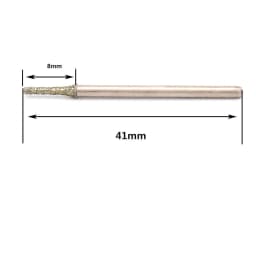 Diamond Coated Tipped 0.4-3mm Drill Bit for Tile Jewellery Glass Drilling Hole Needle Jade Agate Amber Jade Stone Drill