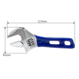 NICEYARD Universal Spanner Mini Nut Key Maximum 24mm Diameter Adjustable Wrench Stainless SteelHand Tools