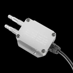 All Metal Differential Pressure Sensor Tools Air Wind Pressure Differential Transmitter 4-20mA Output -10Kpa ~ 10Kpa