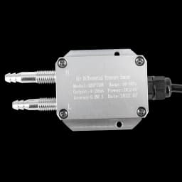 All Metal Differential Pressure Sensor Tools Air Wind Pressure Differential Transmitter 4-20mA Output -10Kpa ~ 10Kpa