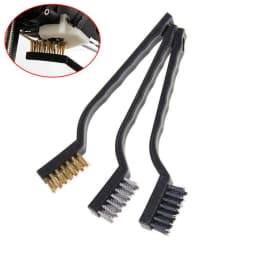 1pc Stainless Steel Copper Nylon Wire Brush Rust Scrub Remove Cleaning Tools Machinery Molds Parts Manual Cleaning&maintenance