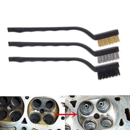 1pc Stainless Steel Copper Nylon Wire Brush Rust Scrub Remove Cleaning Tools Machinery Molds Parts Manual Cleaning&maintenance
