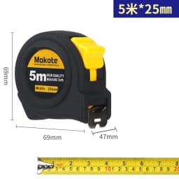3M/5M/7.5M/10M Metric and Inche Tape Measure Retractable Thickened Wear-Resistant Steel Measuring Tape Household Measuring Tools