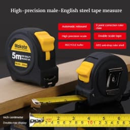 3M/5M/7.5M/10M Metric and Inche Tape Measure Retractable Thickened Wear-Resistant Steel Measuring Tape Household Measuring Tools