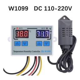 W3001 W3002 W3005 W1088 W1099 Digital Display Hygrometer Thermorelator Microcomputer Temperature Humidity Controller 12V 220V