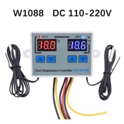 W3001 W3002 W3005 W1088 W1099 Digital Display Hygrometer Thermorelator Microcomputer Temperature Humidity Controller 12V 220V